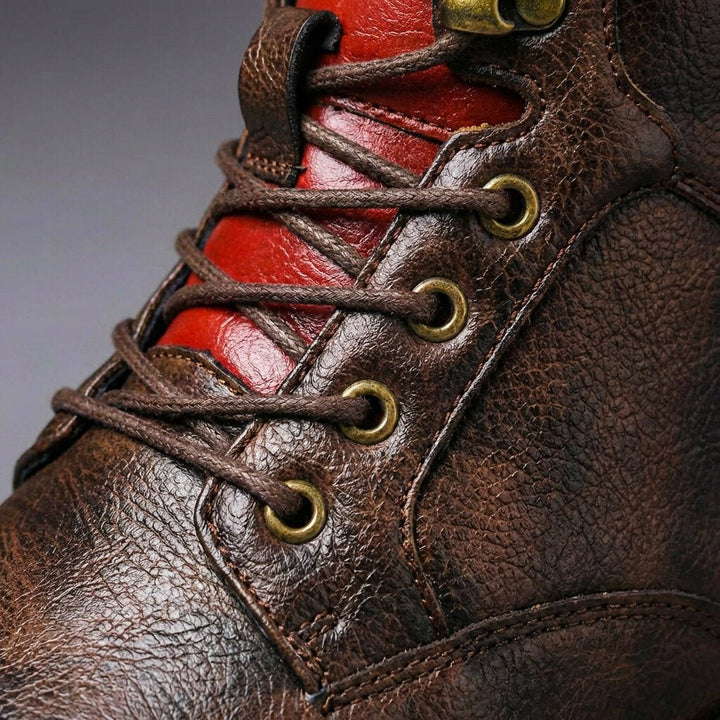 Benjamin | Refined  And Premium Two-Tone Leather Boots 6
