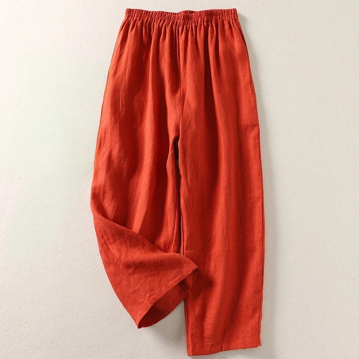 Blythe | Elegant High-Rise Wide Leg Trousers for Women - Fluid, Comfortable &amp; Versatile 0