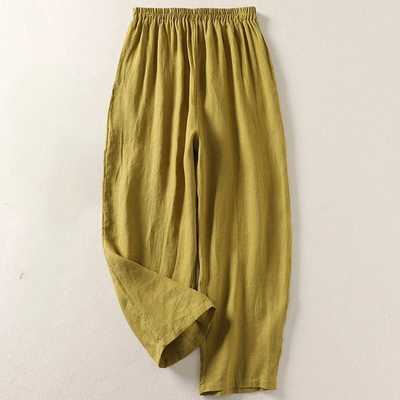 Blythe | Elegant High-Rise Wide Leg Trousers for Women - Fluid, Comfortable &amp; Versatile 1