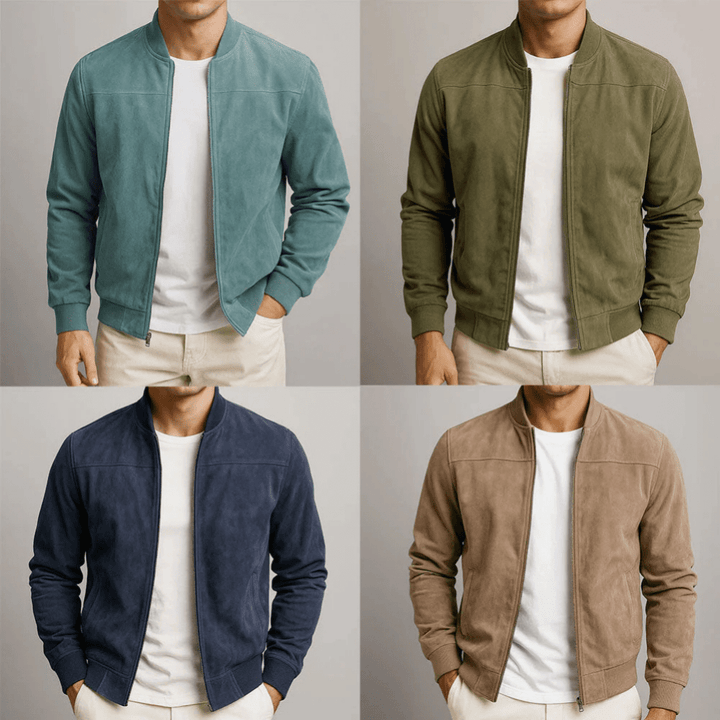 Bram | Lightweight, Modern & Breathable Men's Jacket - Stylish City Bomber 5