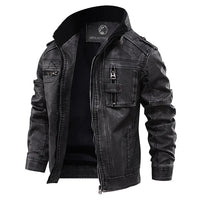 Silas| Klassische Herren-Lederjacke