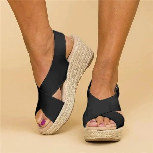 Camille | Adjustable Orthopedic Summer Wedge Sandals for Women 5