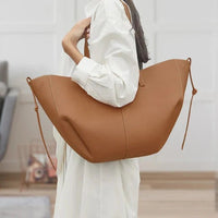 Mia | Chic And Spacious Vegan Leather Tote Bag