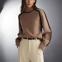 Lydia | Soft & Sustainable Turtleneck Knit Sweater
