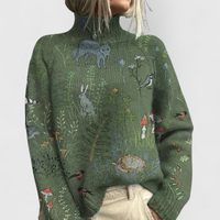 Luna | Warm And Cozy Turtleneck Winter Sweater