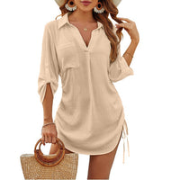 Ashley | Leichtes und elegantes Strand-Cover-Up-Hemd