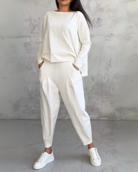 Livia | Elegantes Bequemes Zweiteiler-Set