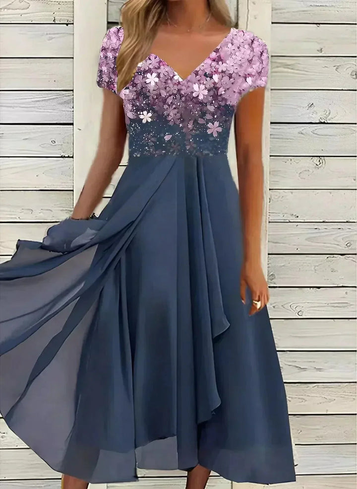 Christina | Flexible Fabric Chic Elegance Cocktail Dress 4