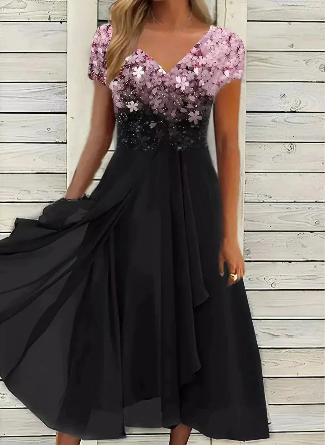 Christina | Flexible Fabric Chic Elegance Cocktail Dress 7