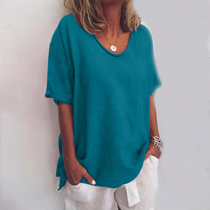Christina | Relaxed Fit Breathable Fabric summer Blouse 10