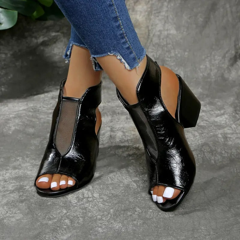 Christina | Timeless And Comfortable Block Heels Sandals 1