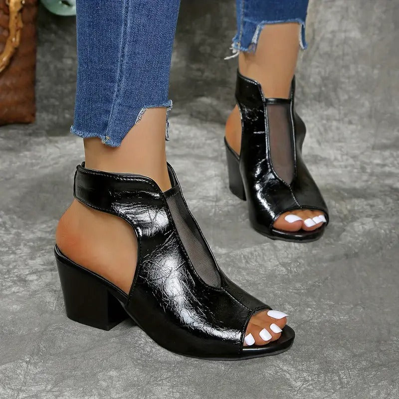 Christina | Timeless And Comfortable Block Heels Sandals 4