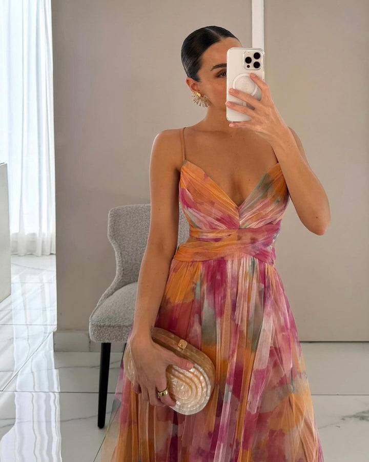 Clara | Elegant Floral Maxi Dress 5