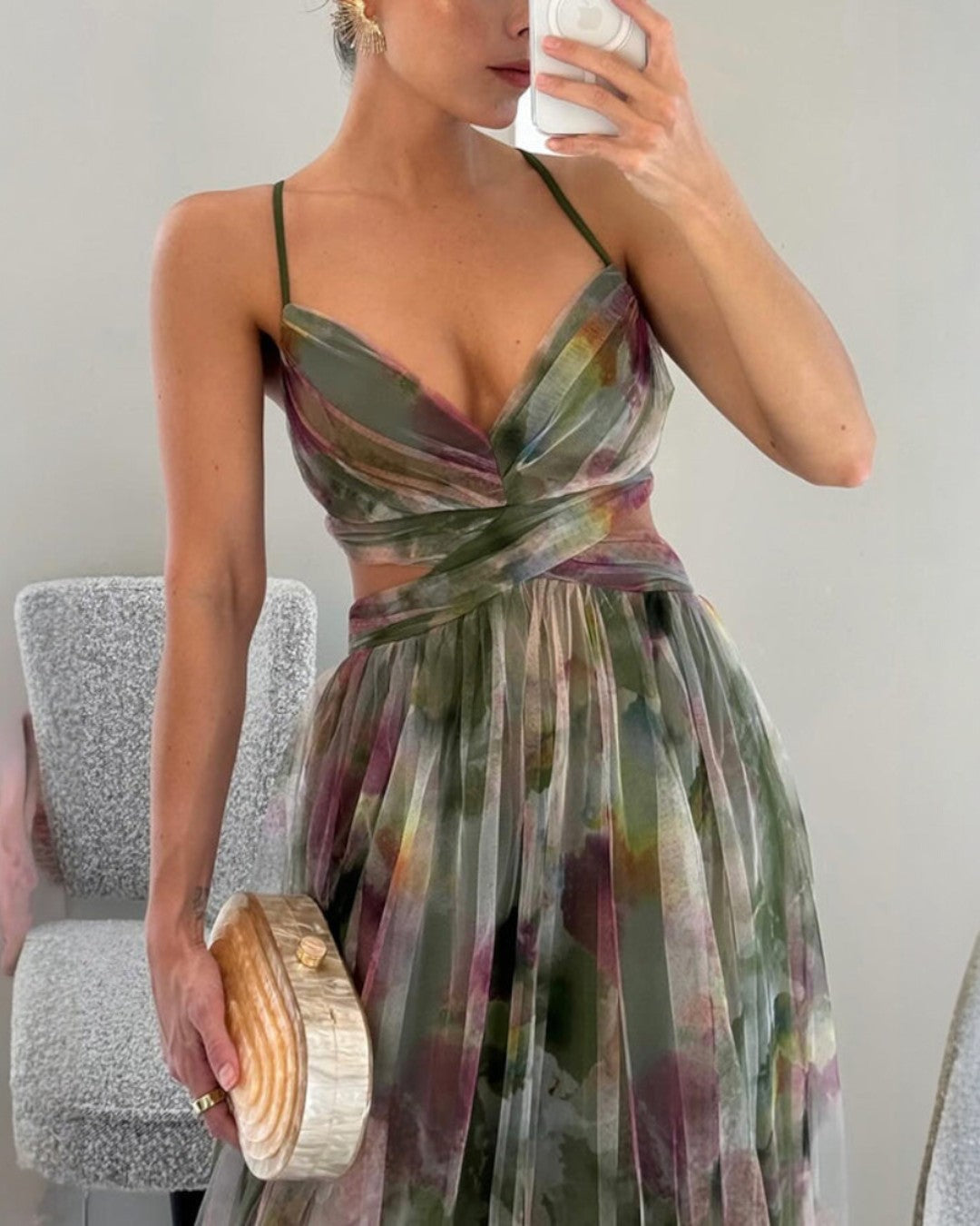 Clara | Elegant Floral Maxi Dress 7
