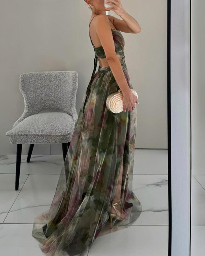 Clara | Elegant Floral Maxi Dress 8