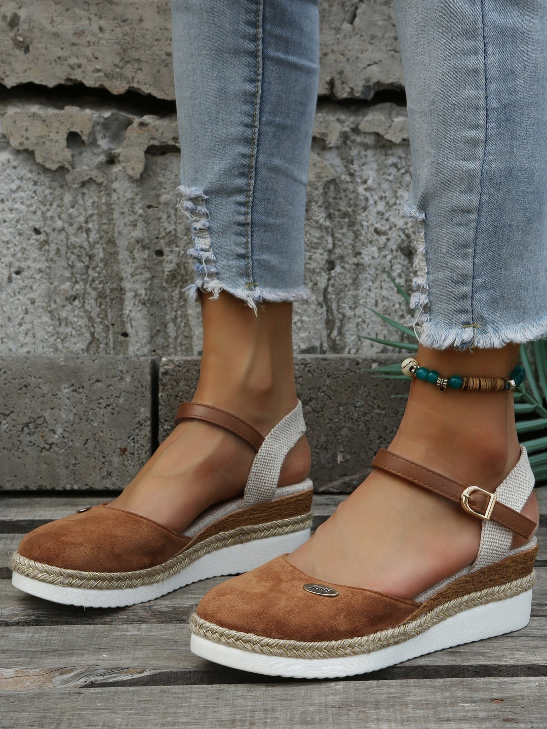 Clara | Elegant Orthopedic Platform Espadrille Sandals 0