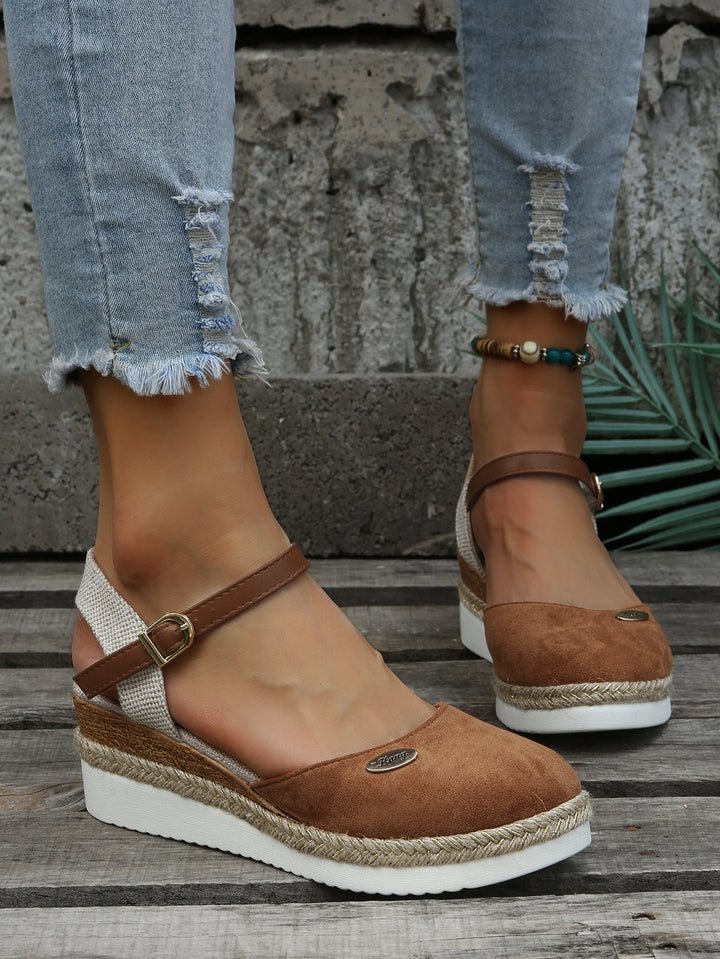 Clara | Elegant Orthopedic Platform Espadrille Sandals 3