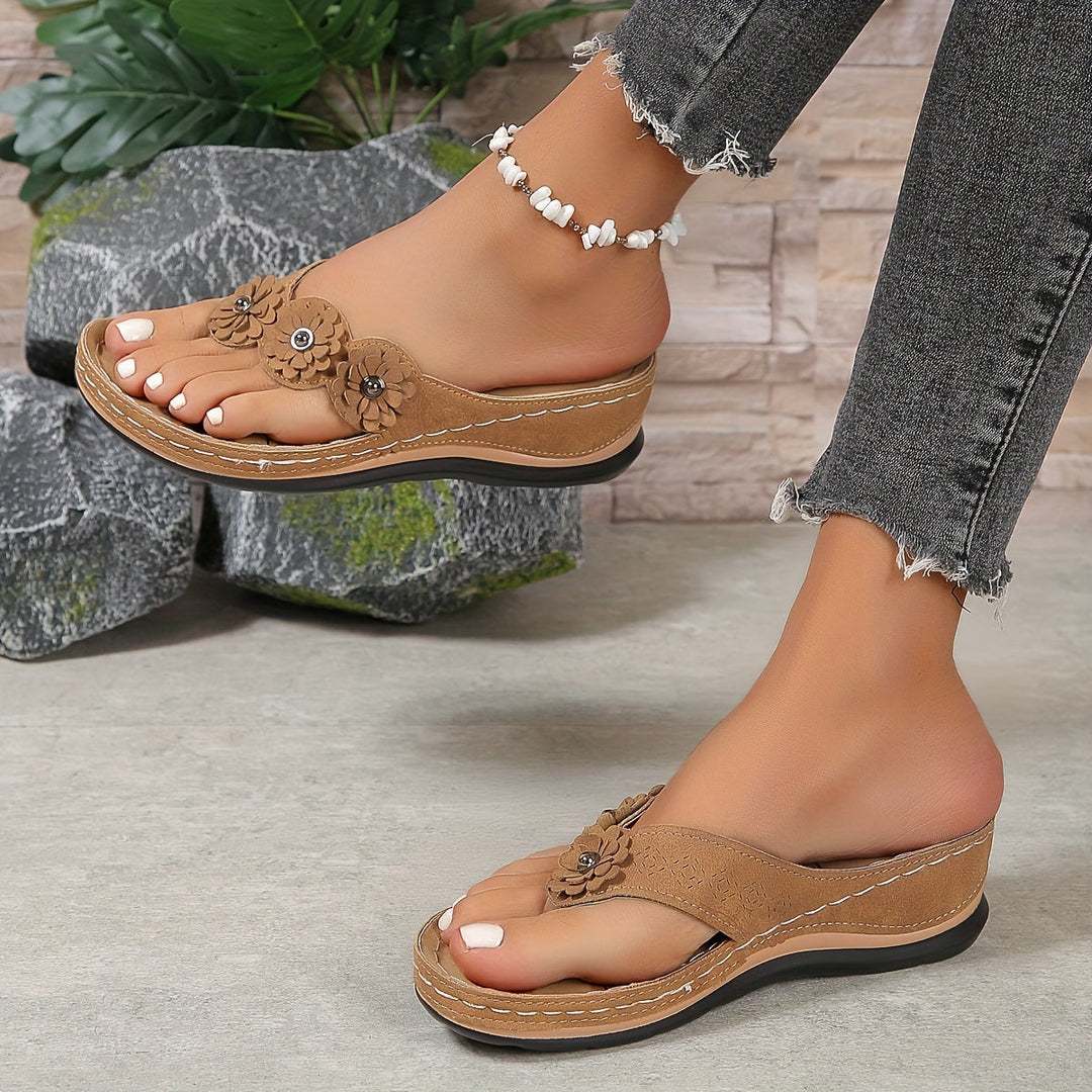 Daisy | Elegant Slip-On Cushioning Foot-Health Sandals 5