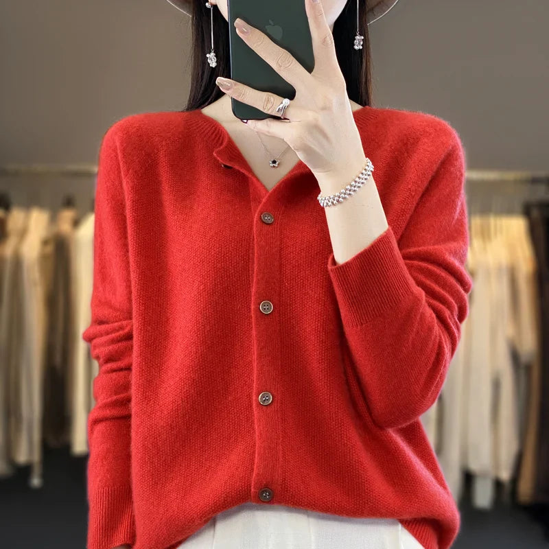 Daisy | Timeless & Sophisticated Women's Buttoned Cardigan 10