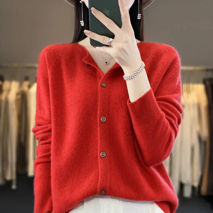 Daisy | Timeless & Sophisticated Women's Buttoned Cardigan 10