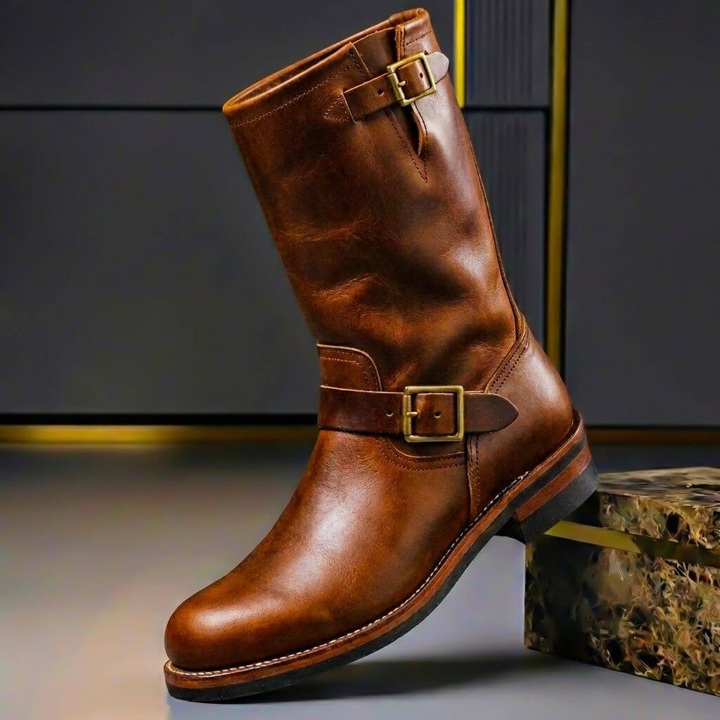 Daniel | Rugged Charm And Premium Vintage Leather Boots 1