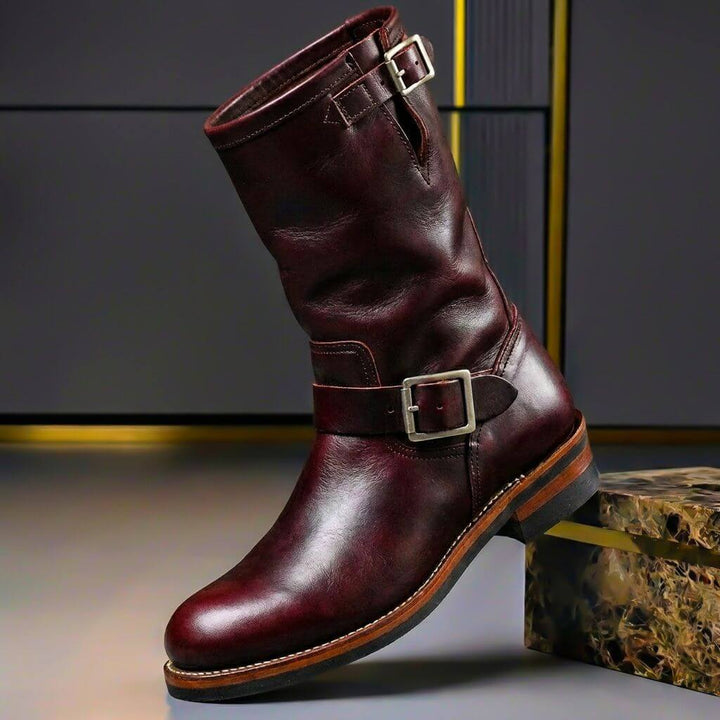 Daniel | Rugged Charm And Premium Vintage Leather Boots 2