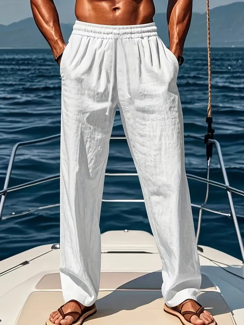Darcy | Breathable Fabric Wide Cut pants 0