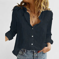 Julia | Refined and Breathable Button Down Linen Shirt