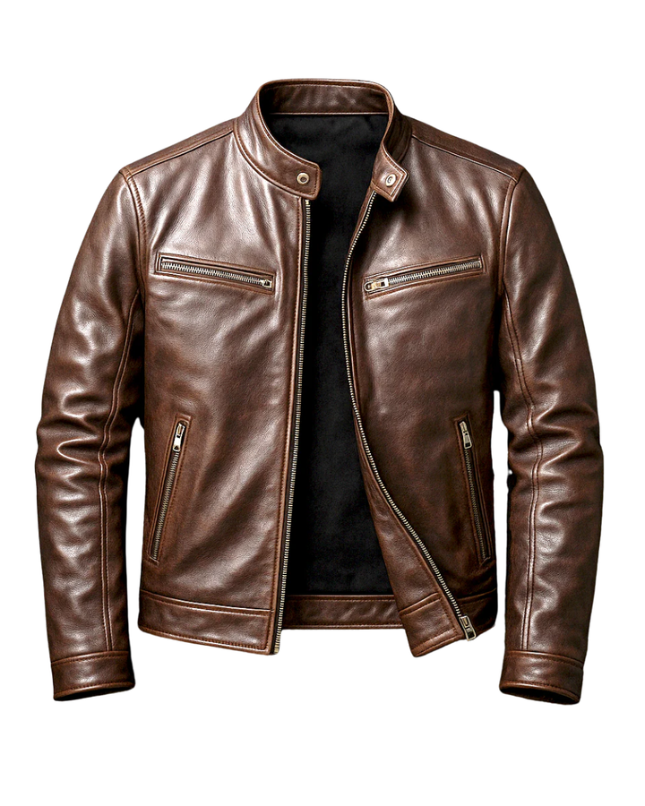 Dennis | Bold and Classic Heritage Leather Jacket 1