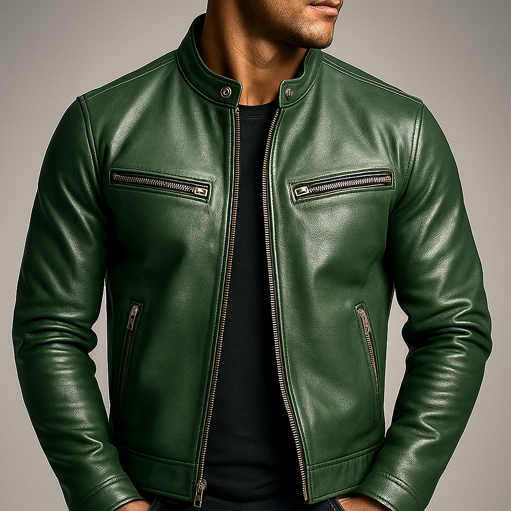 Dennis | Bold and Classic Heritage Leather Jacket 7
