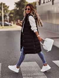 Emma | Warm and Stylish Quilted Hooded Vest