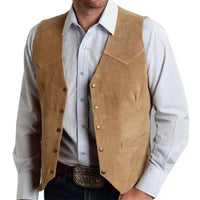Ethan | Classic and Stylish Suede-Look Western Vest