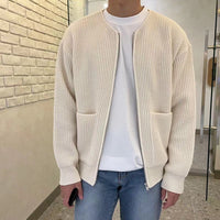 Lucas | Stylish and Timeless Long Sleeve Knit Cardigan