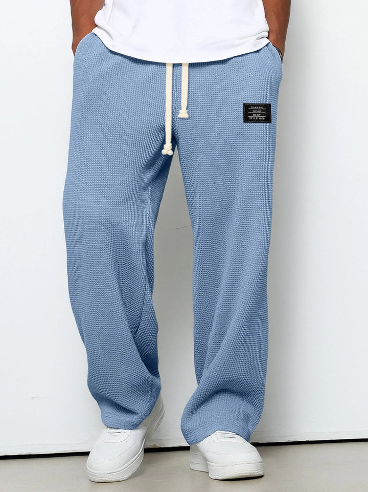 Edgar | Relaxed and breathable wide-leg trousers with adjustable waistband 0