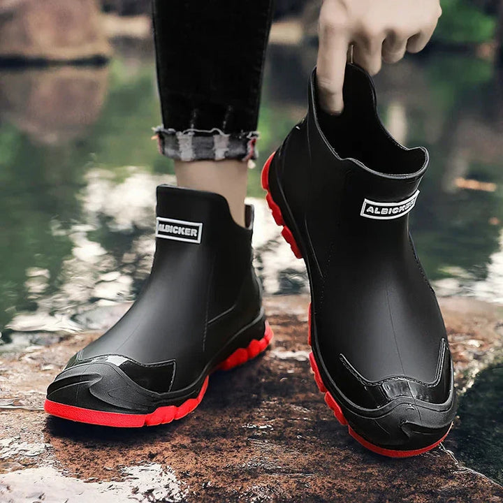 Edward | Sleek and Protective Knee-High Rain Boots 7
