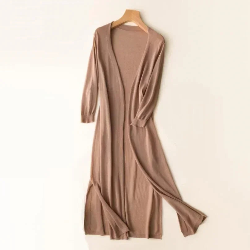 Elda | Lightweight Long Cardigan 13
