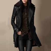 Valentina | Trench di Lusso in Pelle
