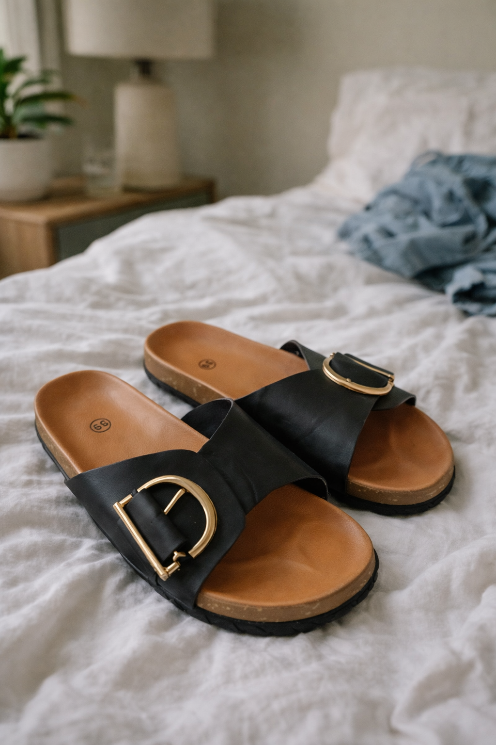 Elena | Stylish And Comfortable Buckled Slip On Sandals 2