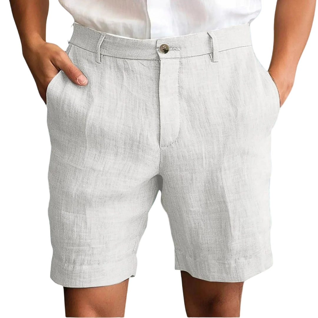 Elias | Comfortable and Premium Linen Summer Shorts 10