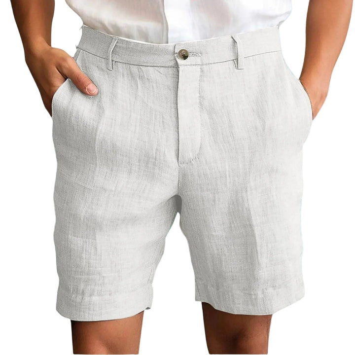 Elias | Comfortable and Premium Linen Summer Shorts 10