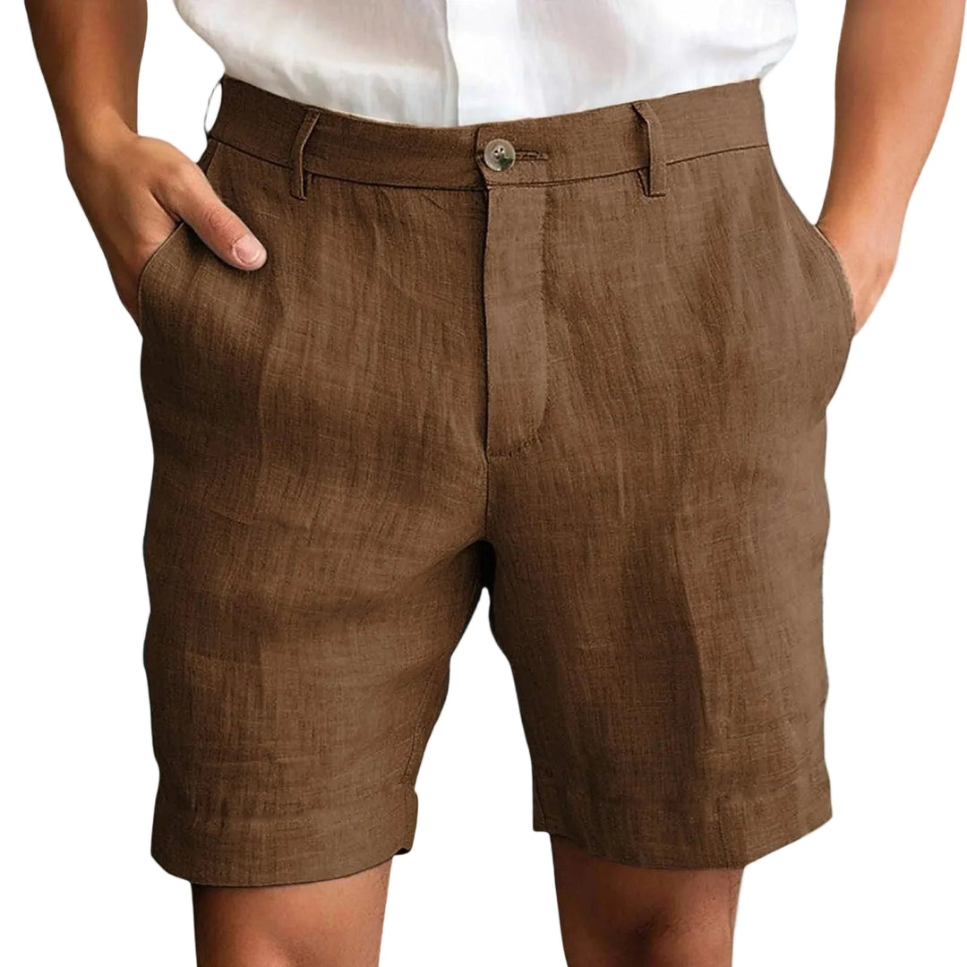 Elias | Comfortable and Premium Linen Summer Shorts 3