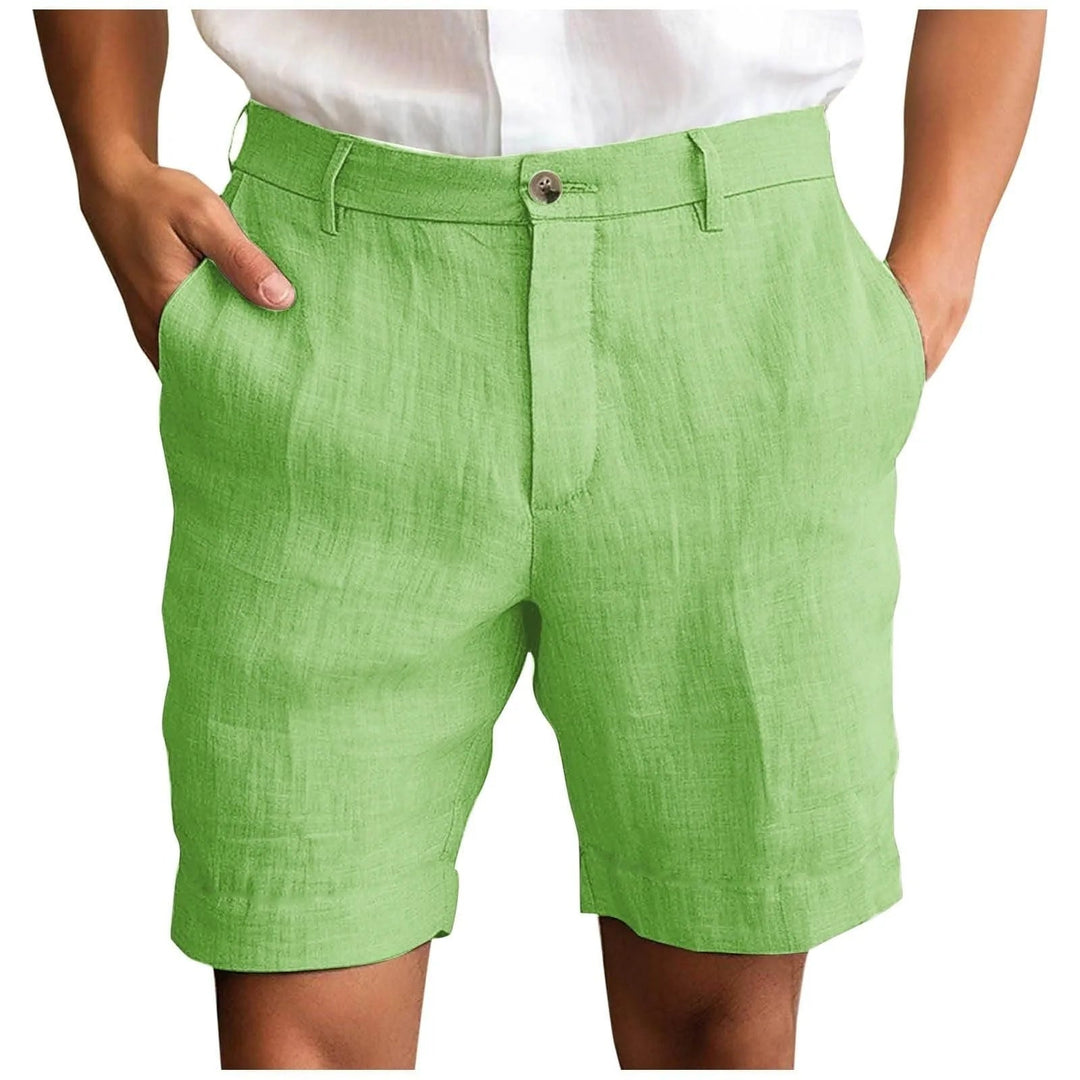 Elias | Comfortable and Premium Linen Summer Shorts 7