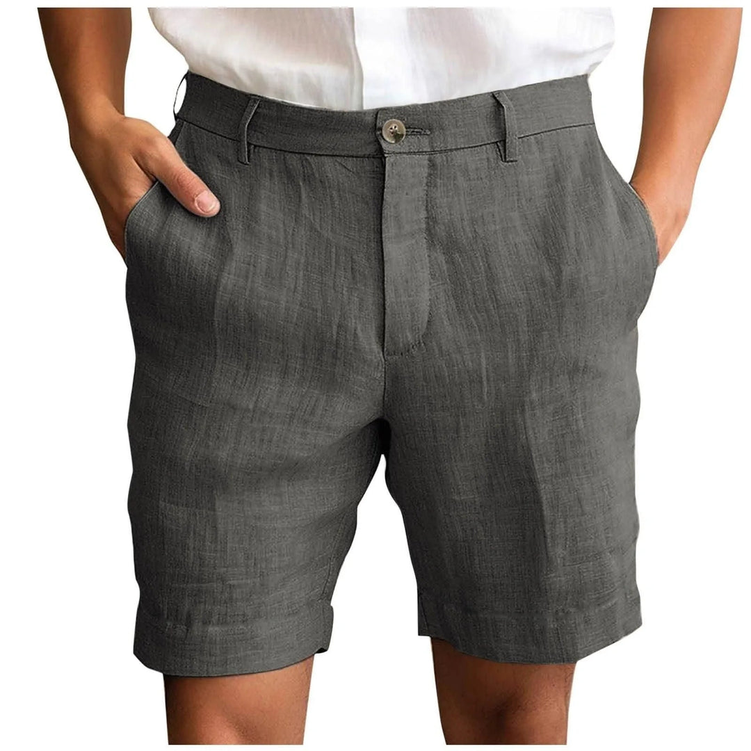 Elias | Comfortable and Premium Linen Summer Shorts 8