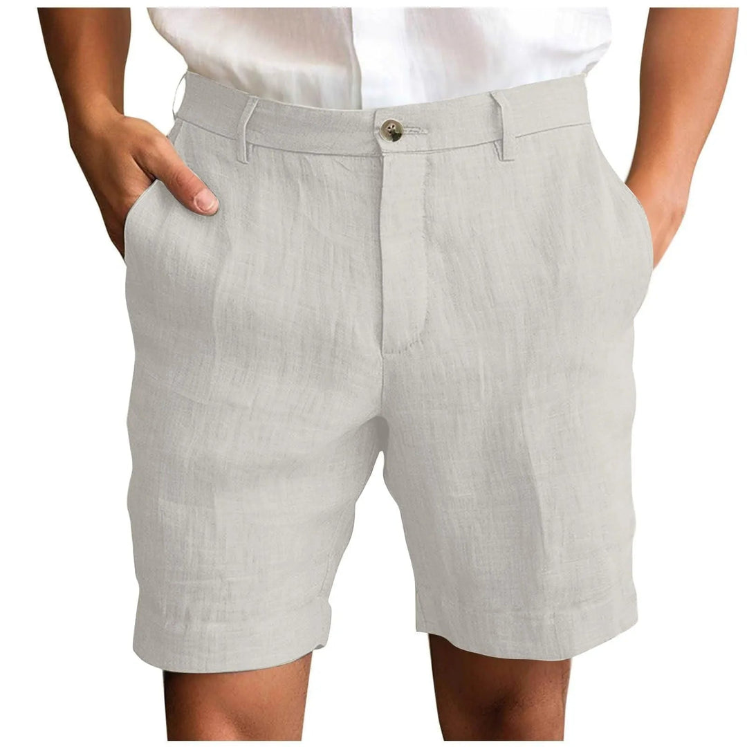 Elias | Comfortable and Premium Linen Summer Shorts 9