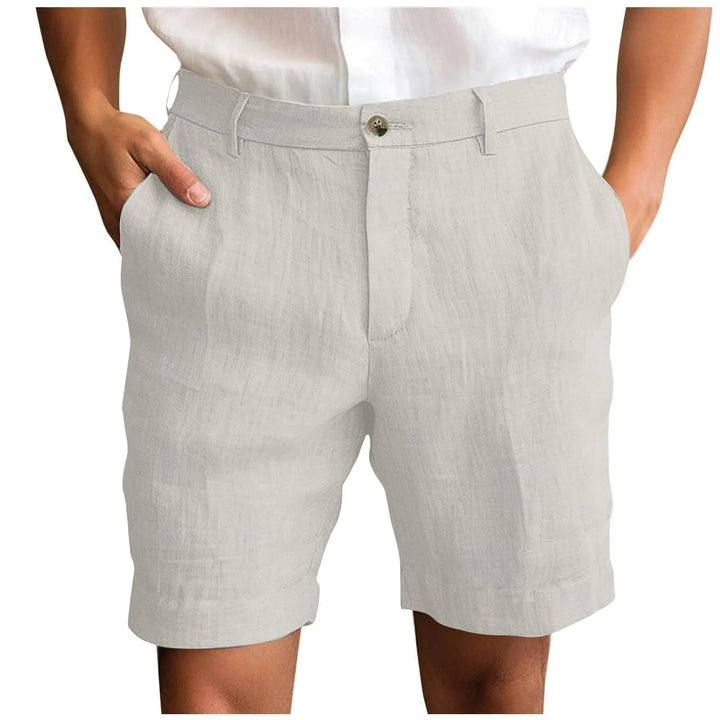 Elias | Comfortable and Premium Linen Summer Shorts 9