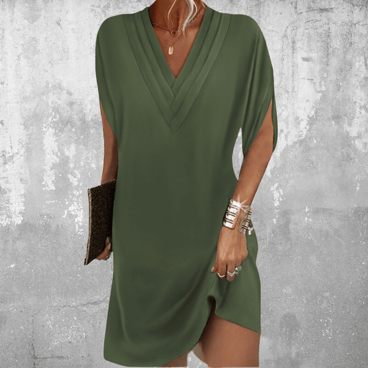 Eliza | Elegant belly-covering dress 0