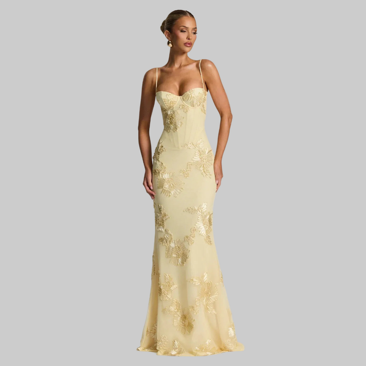 Ella | Stunning Wedding Guest Dress For Floral Formal Occasions 1