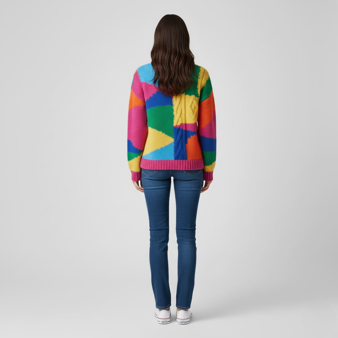 Elysia | Women's Sweater – Cozy, Elegant & Relaxed Fit Cashmere Blend 1