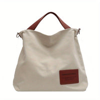 Klaudia | Chic And Versatile Shoulder Canvas Tote Bag
