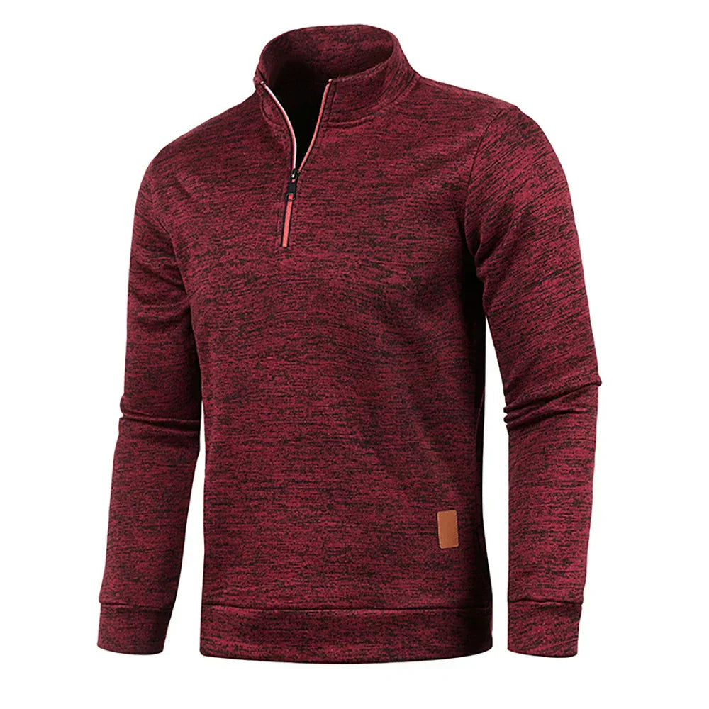 Ethan | Comfortable and Casual Half-Zip Sweatshirt 0